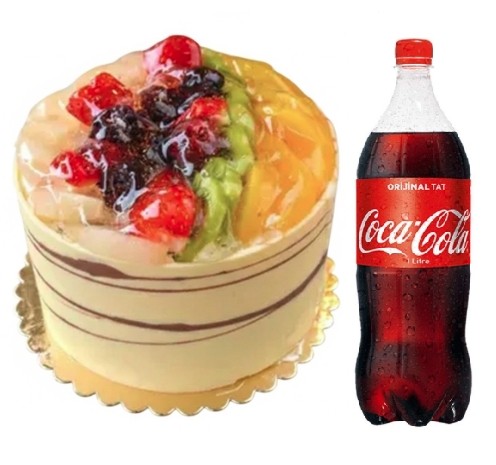 4 ile 6 kişilik karışık meyveli yaş pasta 1 lt cola kutlamalara ferahlık katan enfes tat. Adana pasta