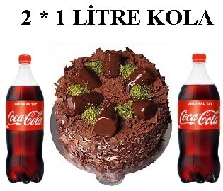 Muzlu Çikolatalı Pasta ve Çift Cola Avantaj Paketi Adana pasta